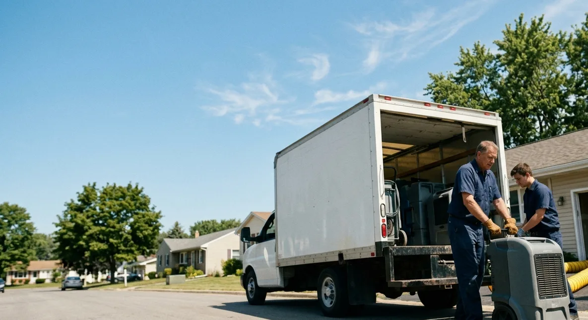 Water Damage Cleanup in Saint Paris, OH near me